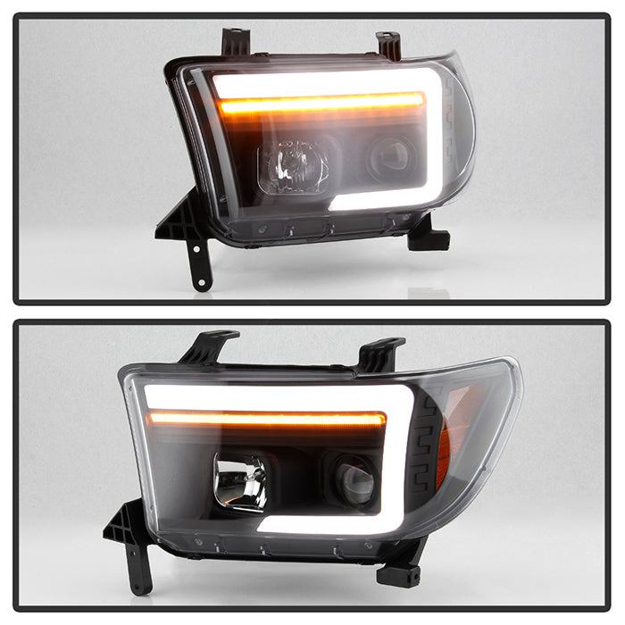 Spyder Projector Headlights Toyota Sequoia (08-10) [Platinum Series ...