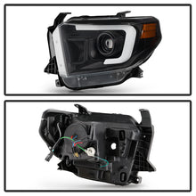Load image into Gallery viewer, Spyder LED Projectile Headlights Toyota Tundra SR / SR5 (14-18) Halogen Model [Apex Series] Sequential LED Turn Signal or Light Bar DRL Alternate Image