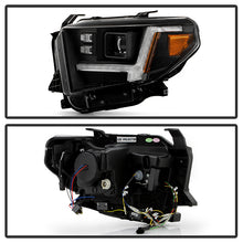 Load image into Gallery viewer, Spyder LED Projectile Headlights Toyota Tundra SR / SR5 (14-18) Halogen Model [Apex Series] Sequential LED Turn Signal or Light Bar DRL Alternate Image