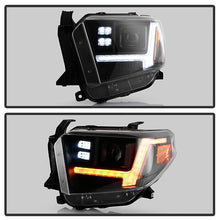 Load image into Gallery viewer, Spyder Projector Headlights Toyota Tundra (14-21) [Signature Series - Sequential LED Turn Signal] Black Housing - Default Title Alternate Image