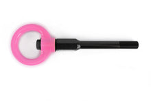 Load image into Gallery viewer, Perrin Front Tow Hooks Subaru WRX / WRX STi (2002-2007) Red / Black / Neon Yellow/ Hyper Pink - Black Alternate Image