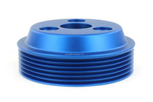 Load image into Gallery viewer, Perrin Water Pump Pulley Subaru Impreza (17–23) WRX (15-21) Black / Blue / Red Alternate Image
