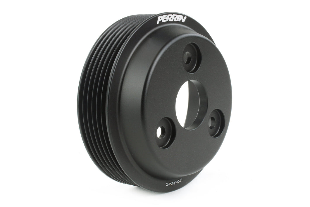 Perrin Water Pump Pulley Subaru Impreza (19-26) WRX (22–25) Black / Blue / Red