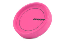 Load image into Gallery viewer, Perrin Round Style Oil Fill Cap Subaru Forester (93-16) Forester XT (00-16) Black / Red/ Neon Yellow/ Blue/ Hyper Pink - Hyper Pink Alternate Image