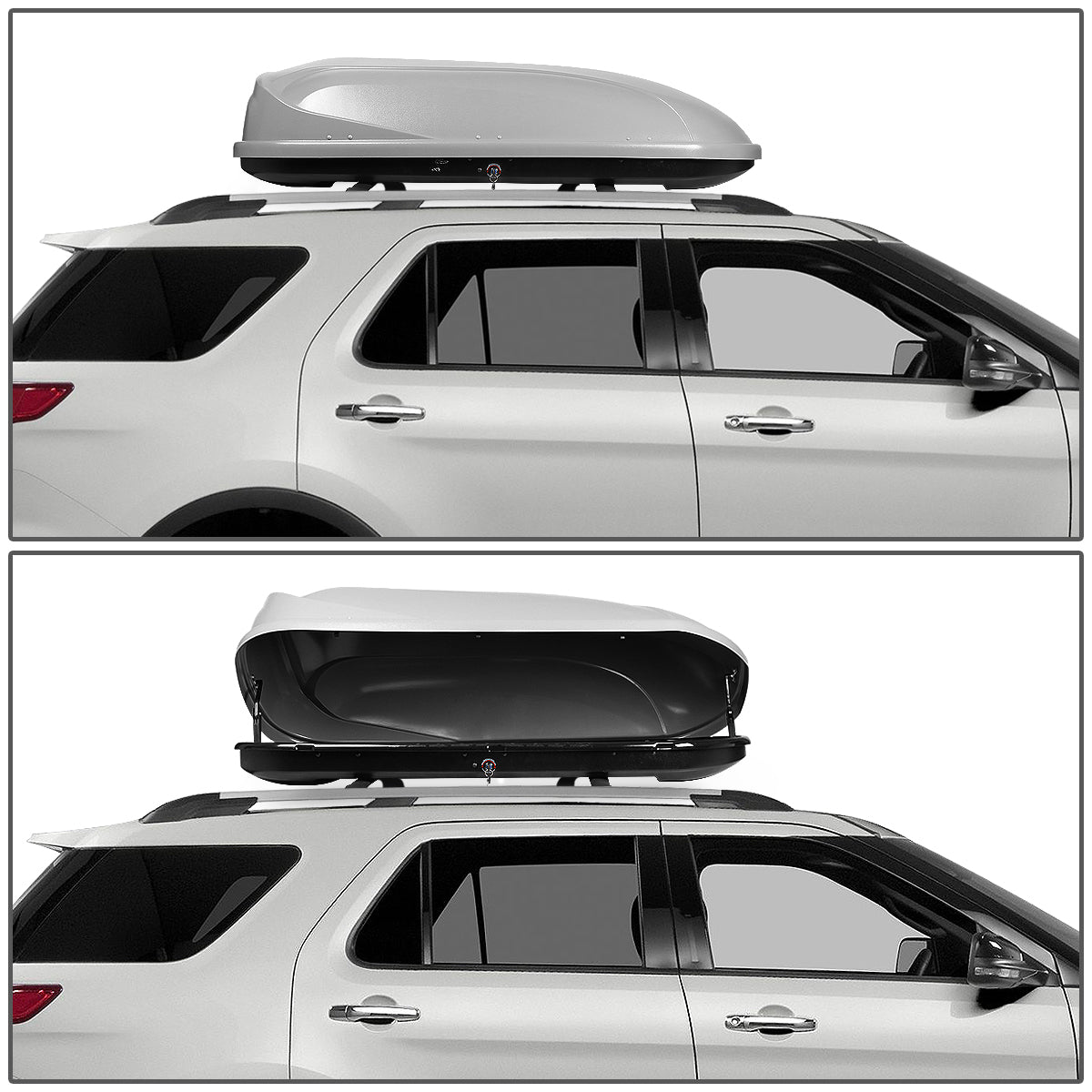 DNA Roof Rack Cargo Boxes Ford Explorer (2016-2018) with Aluminum Cros –  Redline360