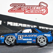 Load image into Gallery viewer, ZSPEC Collector Lapel / Hat Pin - R32 GT-R Calsonic Race Car Homage - Default Title Alternate Image