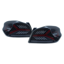 Load image into Gallery viewer, OLM LED Tail Lights Subaru WRX / WRX STI (2015-2021) Y-Spec - Smoke Lens Red Optic OLME.47004.1-SR - Default Title Alternate Image