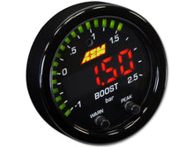 Load image into Gallery viewer, AEM X-Series Boost Pressure Gauge -30 inHg ~ 35 psi / -1 ~ 2.5 bar 30-0306 Alternate Image