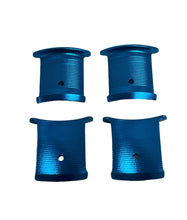 Load image into Gallery viewer, Precision Works Bushing Inserts for Tesla Model 3 RWD / AWD (2017-2026) Front Lower Control Arm Blue / Silver / Red - Blue Alternate Image