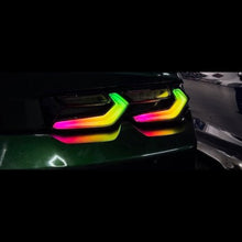 Load image into Gallery viewer, Auto Addict Tail Lights Chevy Camaro (2014-2015) UMBRA/VELOX LED Gloss Black / Smoked Alternate Image