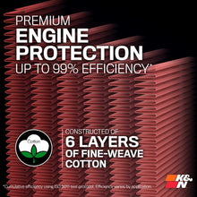 Load image into Gallery viewer, K&amp;N Air Filter BMW 520 / 523 / 525 / 530 / 540 / 550e / 735i / 740i / 750e / M740dX / M760eX (23-25) 33-3188 - Default Title Alternate Image