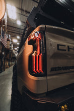 Load image into Gallery viewer, Attica 4x4 LED Tail Lights for Chevy Silverado 1500 (2019-2026) Gloss Black with Smoked Bars &amp; Sequential Turn Signals - Default Title Alternate Image