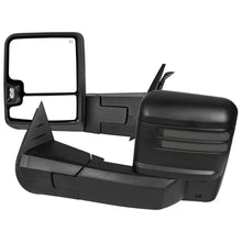 Load image into Gallery viewer, Spec-D Towing Mirrors Chevy Silverado 1500 (2007-2013) Heated &amp; Manually Extendable - With or Without Sequential Turn Signals - Sequential turn signals w/ smoked lens Alternate Image
