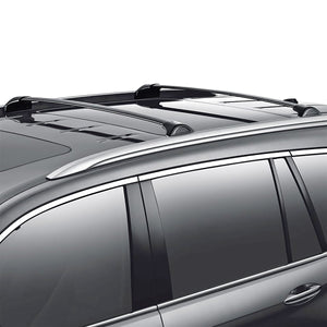 DNA Roof Rack Honda Pilot (2016-2018) 2Pcs Aluminum Black Cross Bar Roof Top Rack Carrier