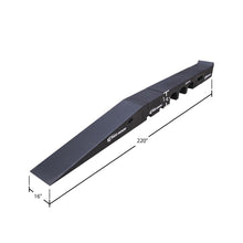 Load image into Gallery viewer, Race Ramps 14" Portable Pit Stop Rams (10.4 Degree Approach Angle) Standard or Race 15" Scale Cutouts Models - Standard Alternate Image