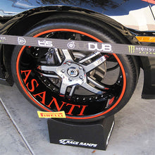 Load image into Gallery viewer, Race Ramps 8" Tall Supercar Wheel Cribs (1,500 lbs. / Crib Capacity) One-Piece or Two-Piece - One-Piece Alternate Image
