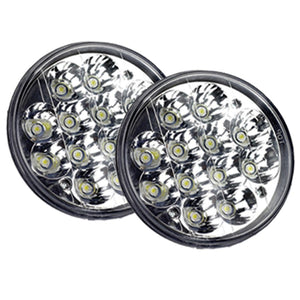 Race Sport RS Round Headlight LED Conversion Lens - Direct Replacement for 5" H4 Lenses