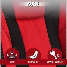Load image into Gallery viewer, Spec-D Racing Seats FL5 Type R Style (Adjustable &amp; Reclinable) Red &amp; Black Suede - Driver Side Alternate Image