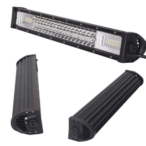 Race Sport RS Lighting [Triple Row Hi Power LED Performance Light Bar] Excursion Series - 14”-72W / 22"-120W / 32”-180W / 42”-240W / 50"-288W / 52"-300W