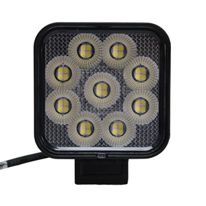 Race Sport RS Square Auxiliary LED Light [IQ Series] Flood Beam Pattern