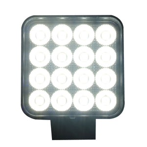 Race Sport RS Square Auxiliary LED Light [IQ Series] Flood Beam Pattern