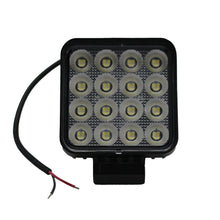 Load image into Gallery viewer, Race Sport RS Square Auxiliary LED Light [IQ Series] Flood Beam Pattern Alternate Image