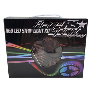 Race Sport RS RGB LED Light Strip Kits [16.4ft - 5 Meter] with IP63 Non-Epoxy White Print Circuitry