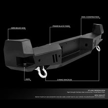 Load image into Gallery viewer, DNA Rear Step Bumper for Toyota Tacoma (2005-2020) Dual D-Ring Shackles Alternate Image