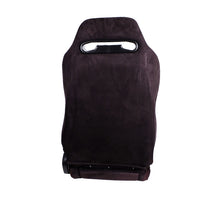 Load image into Gallery viewer, NRG Racing Reclinable Racing Seat (Type-R Style) Pair of Black or Red RSC-200 - Cloth (Pair) Black with Red Stitching Alternate Image