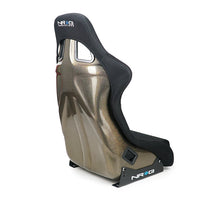 Load image into Gallery viewer, NRG Racing Carbon Fiber Fixed Back Bucket Seats (Large) Black / Red / Blue / Green / Gold / Silver RSC-302 - Gold Carbon Fiber Alternate Image