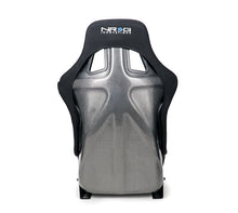 Load image into Gallery viewer, NRG Racing Carbon Fiber Fixed Back Bucket Seats (Large) Black / Red / Blue / Green / Gold / Silver RSC-302 - Black Carbon Fiber Alternate Image