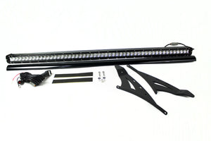 Race Sport RS Straight LED Light Bar Chevy Silverado (2007-2013) Stealth Series