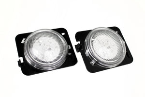 Race Sport RS Front Side Marker LED Jeep Wrangler JK (07-16) Clear or Smoked Lens