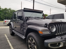 Load image into Gallery viewer, Race Sport RS Roof Light Mounting Bracket Jeep Wrangler JL (18-21) 50 or 52 inch Straight Light Bar Alternate Image