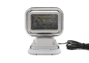 Race Sport RS Motorized 50W LED Spot Light - Remote 360 degree / 120 vertical Swivel Functionality