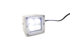 Race Sport RS 3x3 LED Spot Light [Street Series] 18W 4 LED High-Powered - Black or White Shell