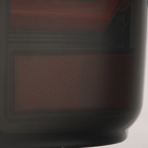 AlphaRex LED Tail Lights Chevy Silverado (07-13) LUXX Series - Black  / Black-Red / Alpha-Black