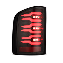 Load image into Gallery viewer, AlphaRex LED Tail Lights Chevy Silverado (07-13) LUXX Series - Black  / Black-Red / Alpha-Black Alternate Image