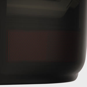 AlphaRex LED Tail Lights Chevy Silverado (07-13) LUXX Series - Black  / Black-Red / Alpha-Black