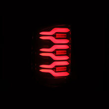 Load image into Gallery viewer, AlphaRex LED Tail Lights GMC Sierra 3500HD Dually (15-19) LUXX Series - Black / Black-Red / Alpha-Black - Black Alternate Image