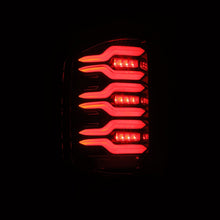 Load image into Gallery viewer, AlphaRex LED Tail Lights GMC Sierra 3500HD Dually (15-19) LUXX Series - Black / Black-Red / Alpha-Black - Black Alternate Image