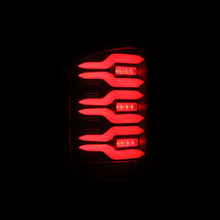 Load image into Gallery viewer, AlphaRex LED Tail Lights GMC Sierra 3500HD Dually (15-19) LUXX Series - Black / Black-Red / Alpha-Black - Black Alternate Image