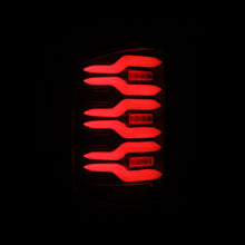Load image into Gallery viewer, AlphaRex LED Tail Lights GMC Sierra 3500HD Dually (15-19) LUXX Series - Black / Black-Red / Alpha-Black - Black Alternate Image