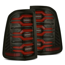 Load image into Gallery viewer, AlphaRex LED Tail Lights Dodge Ram (2019-2024) LUXX Series - Alpha-Black / Black / Black-Red - Black-Red Alternate Image