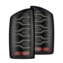 Load image into Gallery viewer, AlphaRex LED Tail Lights Dodge Ram (07-09) LUXX Series - Black / Black-Red / Alpha-Black - Alpha-Black Alternate Image