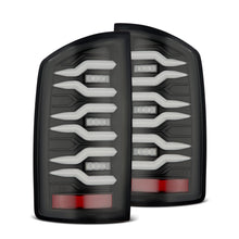 Load image into Gallery viewer, AlphaRex LED Tail Lights Dodge Ram (07-09) LUXX Series - Black / Black-Red / Alpha-Black - Black Alternate Image
