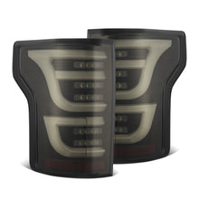 Load image into Gallery viewer, AlphaRex LED Tail Lights Ford F150 (15-20) LUXX Series - Alpha-Black / Black / Black-Red - Black / w/o Converter Alternate Image
