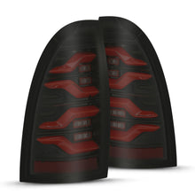 Load image into Gallery viewer, AlphaRex LED Tail Lights Toyota Tacoma (05-15) LUXX Series - Black / Red / Alpha-Black - Black-Red Alternate Image