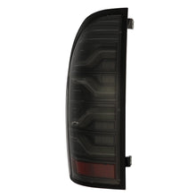 Load image into Gallery viewer, AlphaRex LED Tail Lights Toyota Tacoma (05-15) LUXX Series - Black / Red / Alpha-Black - Alpha-Black Alternate Image