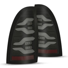 Load image into Gallery viewer, AlphaRex LED Tail Lights Toyota Tacoma (05-15) LUXX Series - Black / Red / Alpha-Black - Black Alternate Image